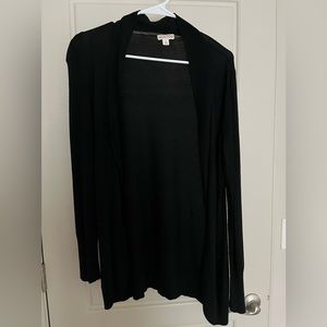 Merona Black Lightweight Ballet Cardigan